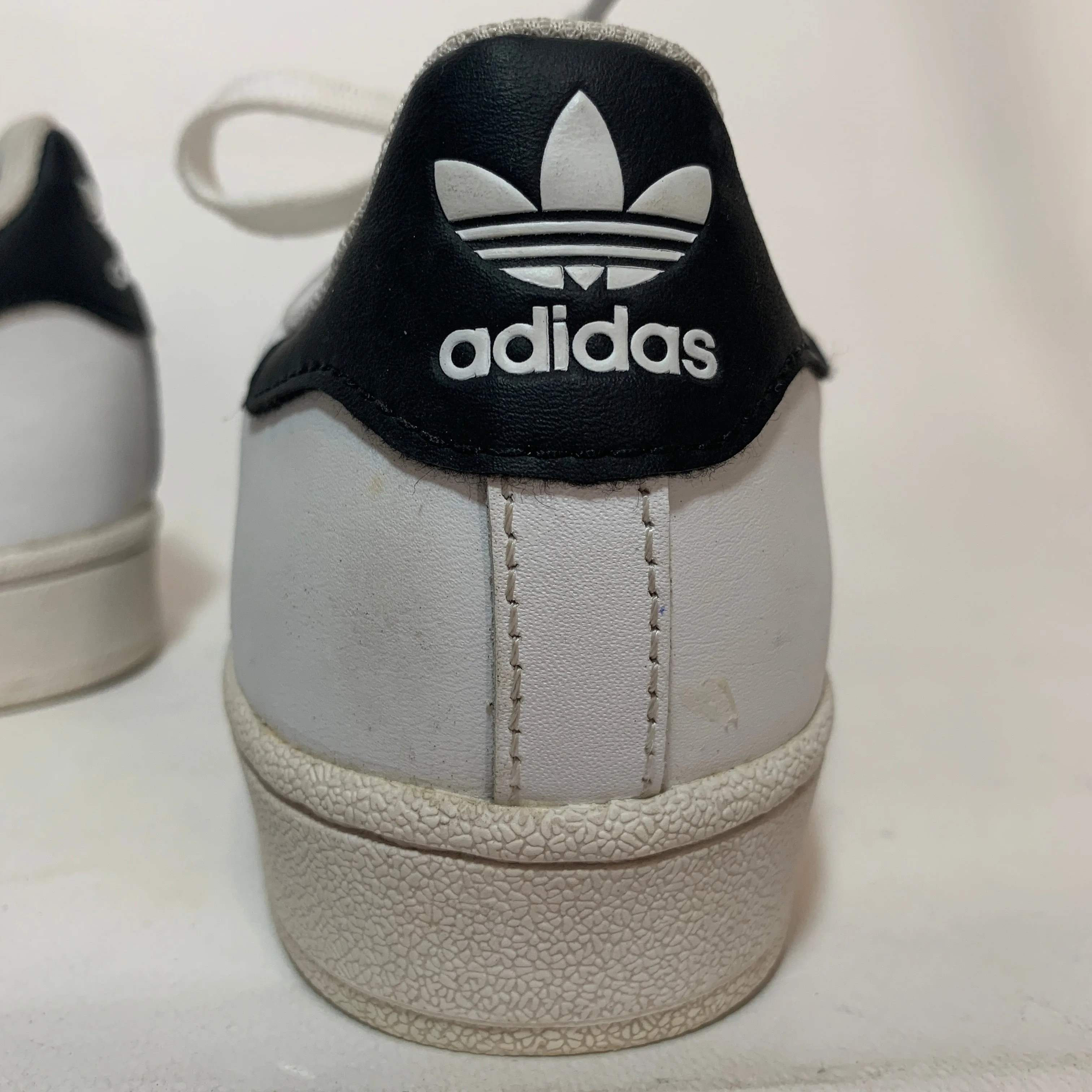 Adidas Women's Black & White Superstar Shoes | Gently Used |