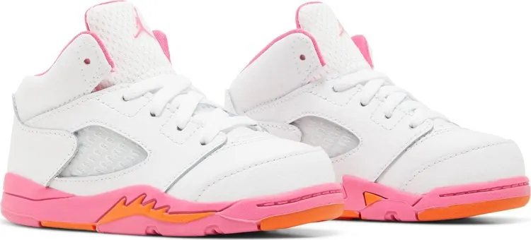 Air Jordan 5 Retro TD Pinksicle sneakers, white