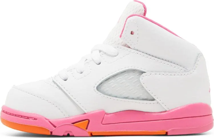 Air Jordan 5 Retro TD Pinksicle sneakers, white