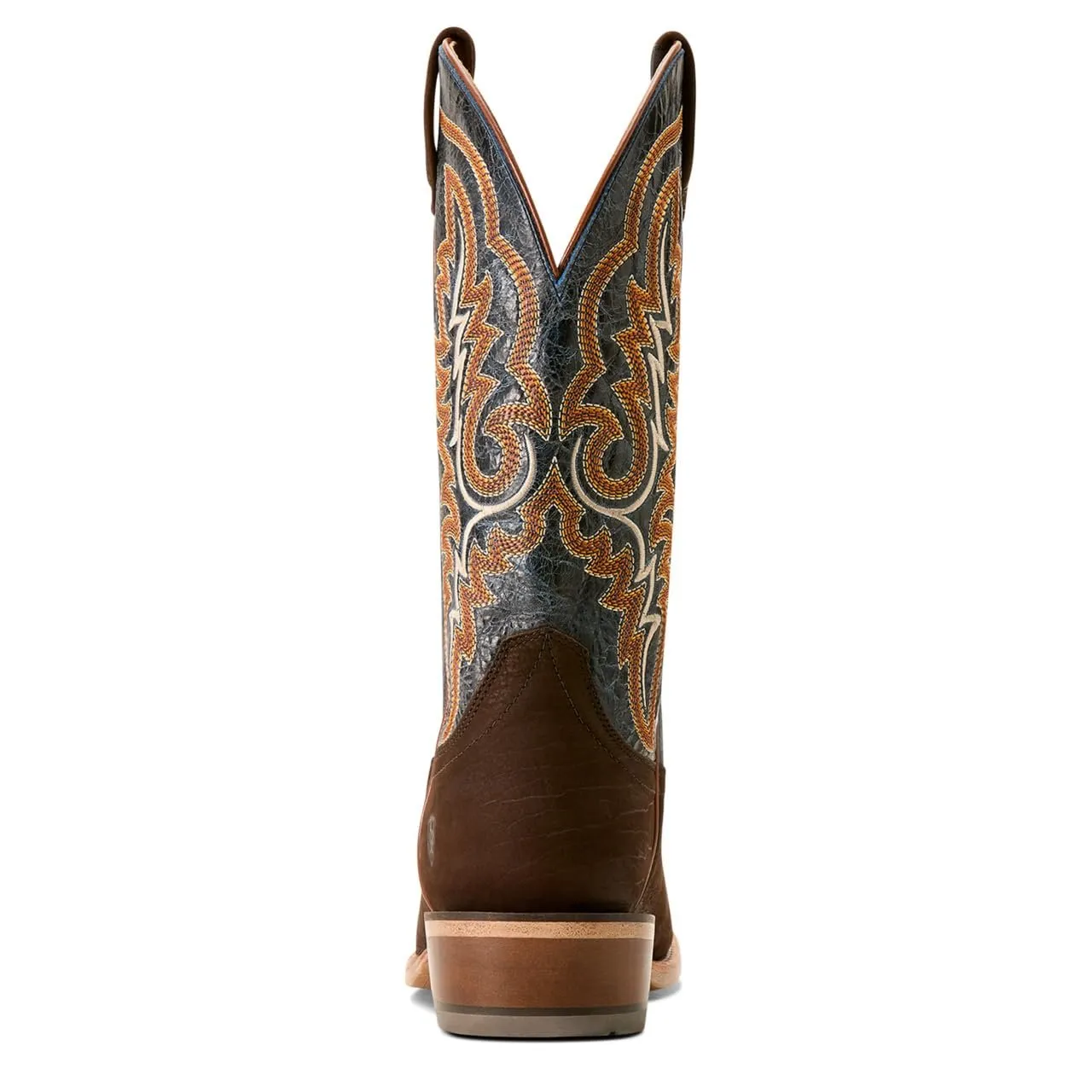 Ariat Men's Futurity Relentless Bama Fury Cowboy Boot Western, Chocolate Bison/Royal Blue