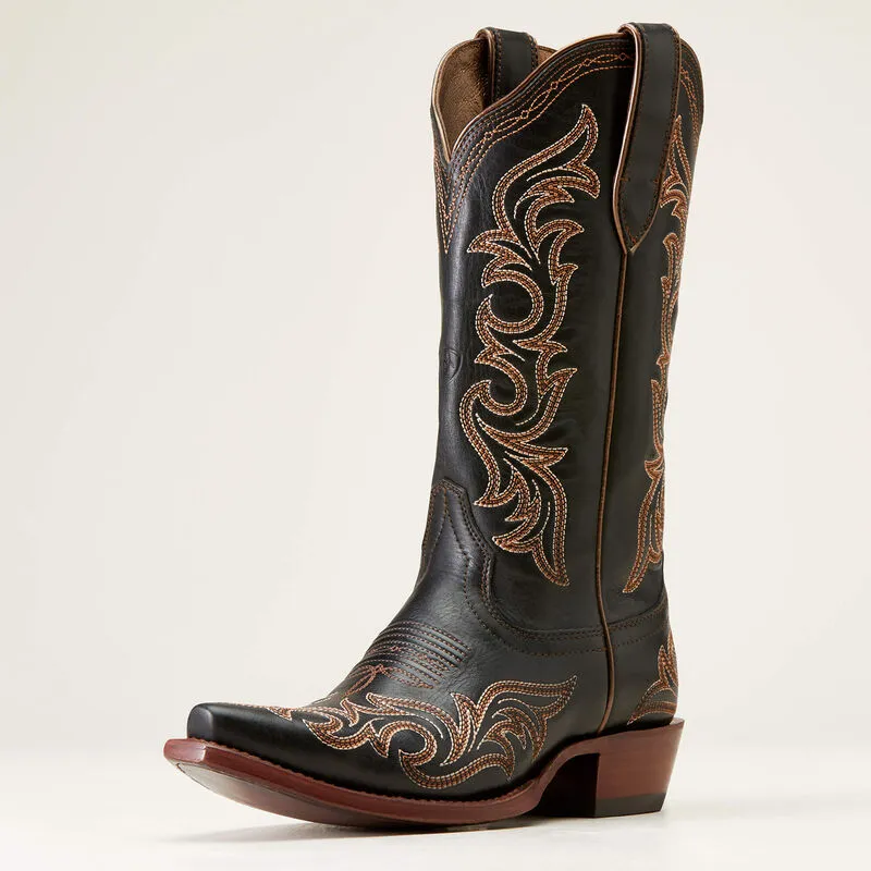 Ariat® Women's "Hazen" Western Boots - Ancient Black