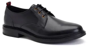 Base London Dime Mens Leather Lace Up Derby Shoe