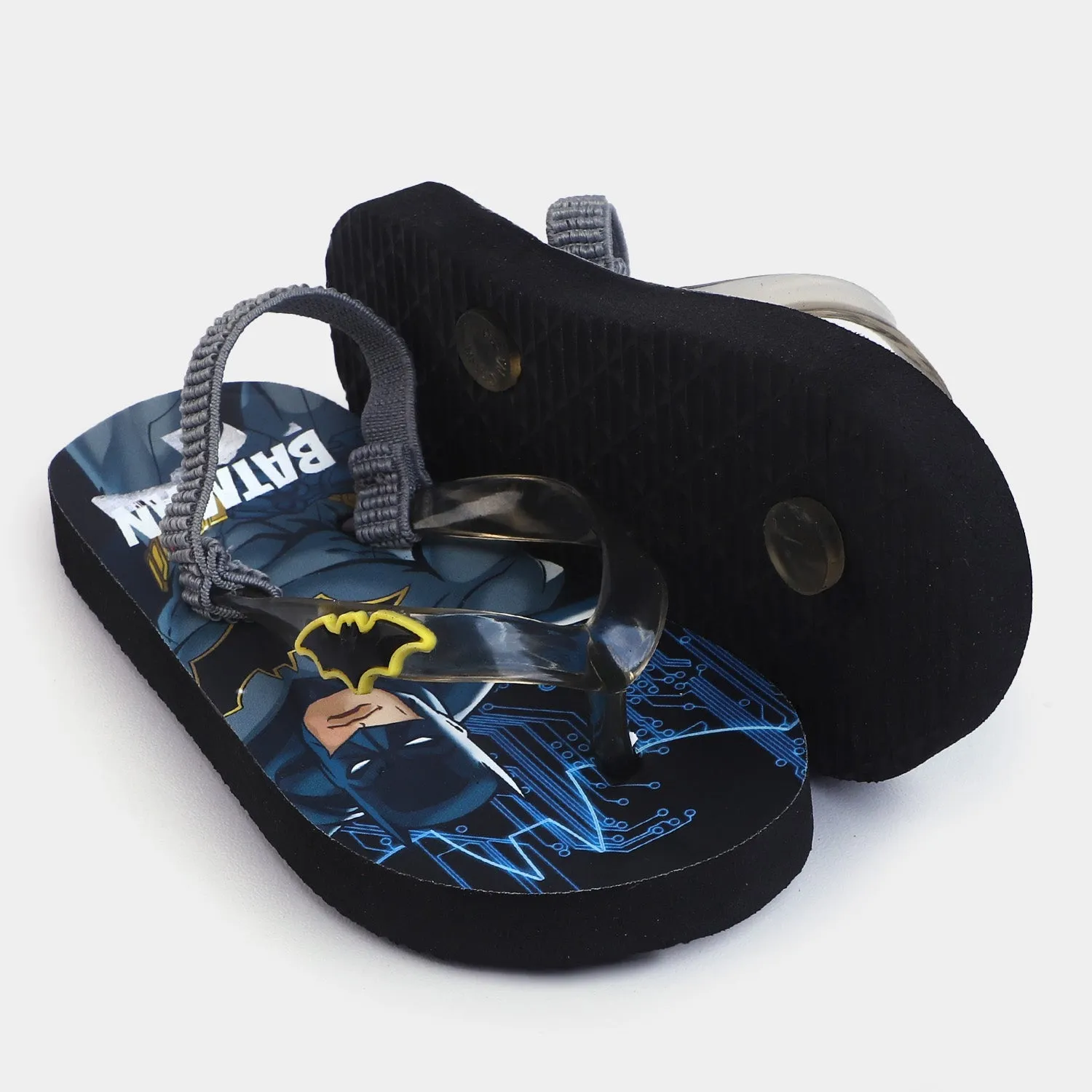 CHARACTER BOYS SLIPPER-BLACK