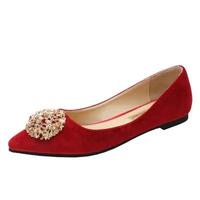 Chinese Wedding Red Bridal Shoes - 2207