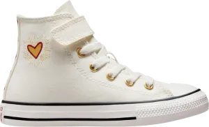 Converse Chuck Taylor All Star Easy-On High PS Valentines Day 2023 Sneakers - Vintage White, Cream