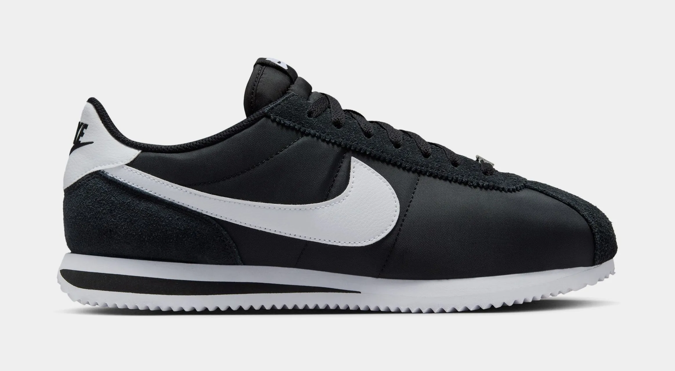 Cortez TXT Mens Lifestyle Shoes (Black/White)