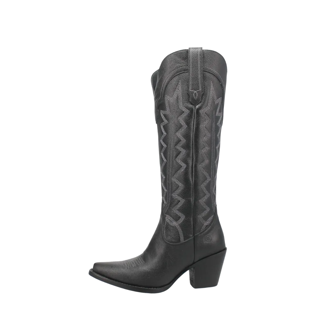 Dan Post Dingo Women's High Cotton Black Boots