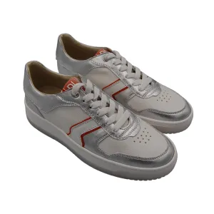 DL Sport Silver Trim Sneaker Pearl