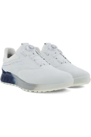 ECCO Golf S-three Boa 102954-60616  in white leather