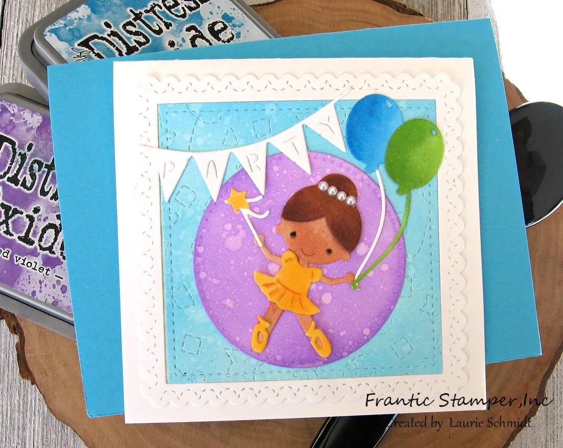 Frantic Stamper Precision Die - Little Ballerinas