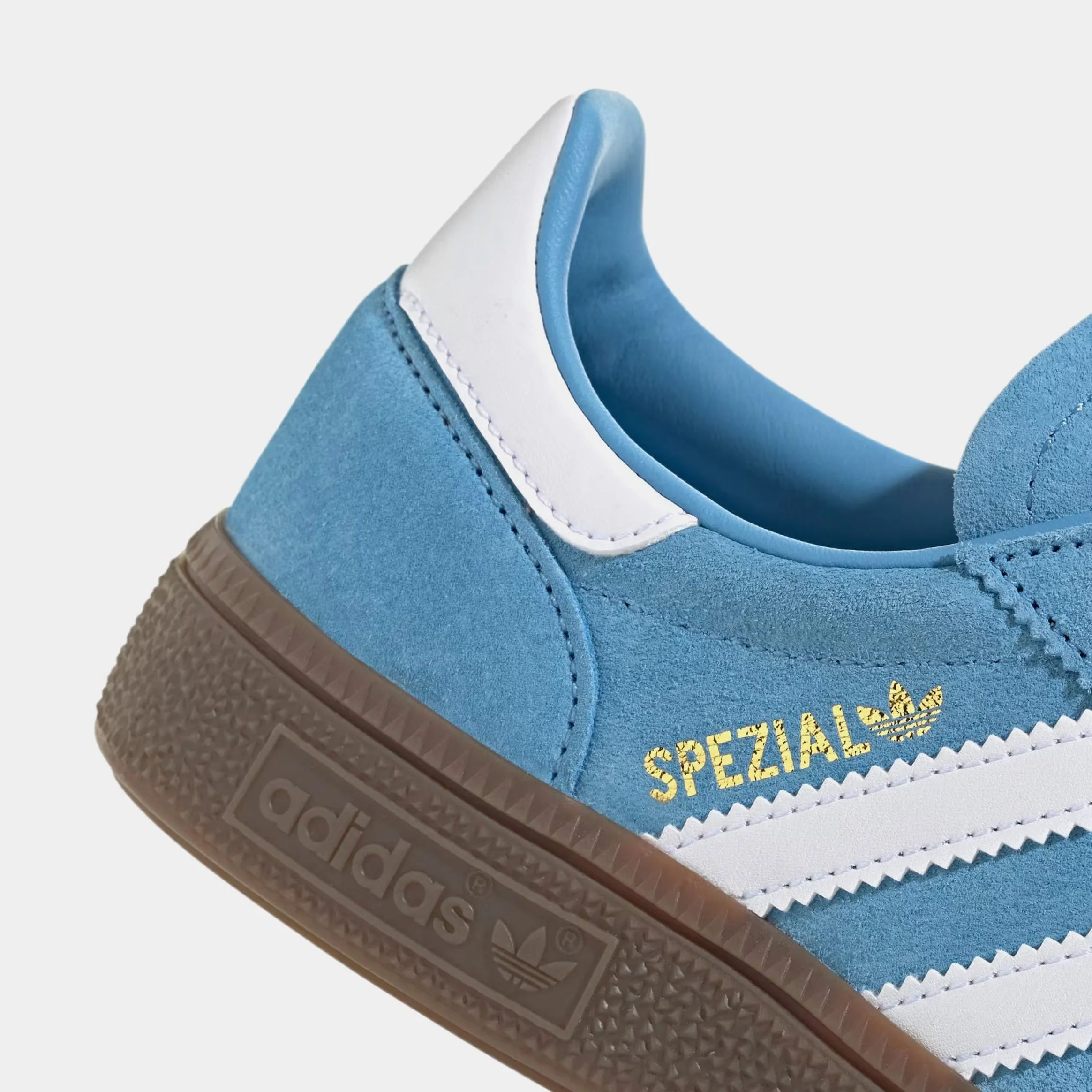 Handball Spezial Grade School Lifestyle Shoes (Light Blue/White/Gum)