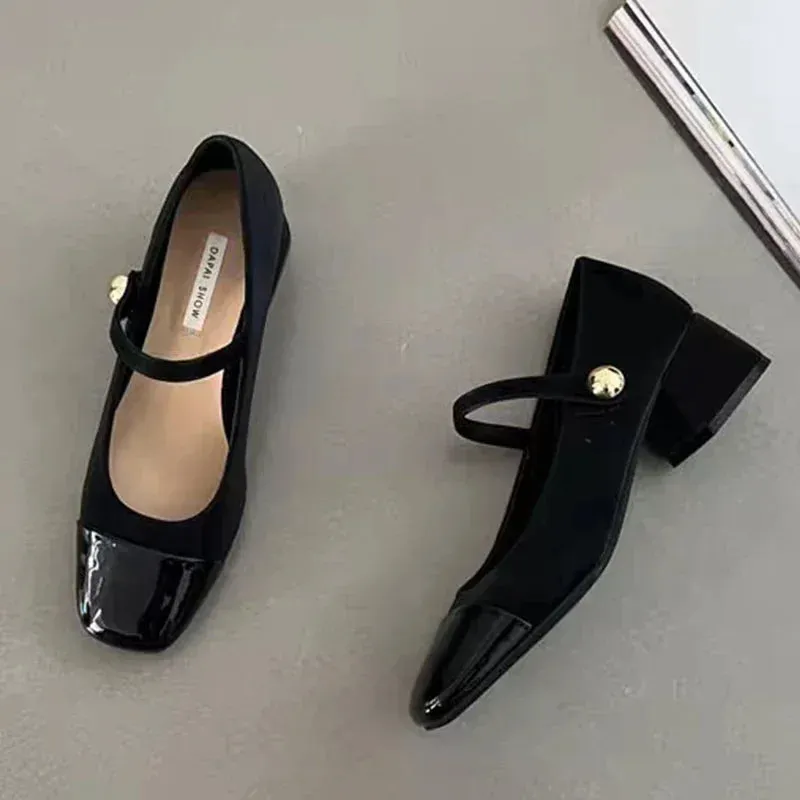 Harilyn Square Toe Pumps