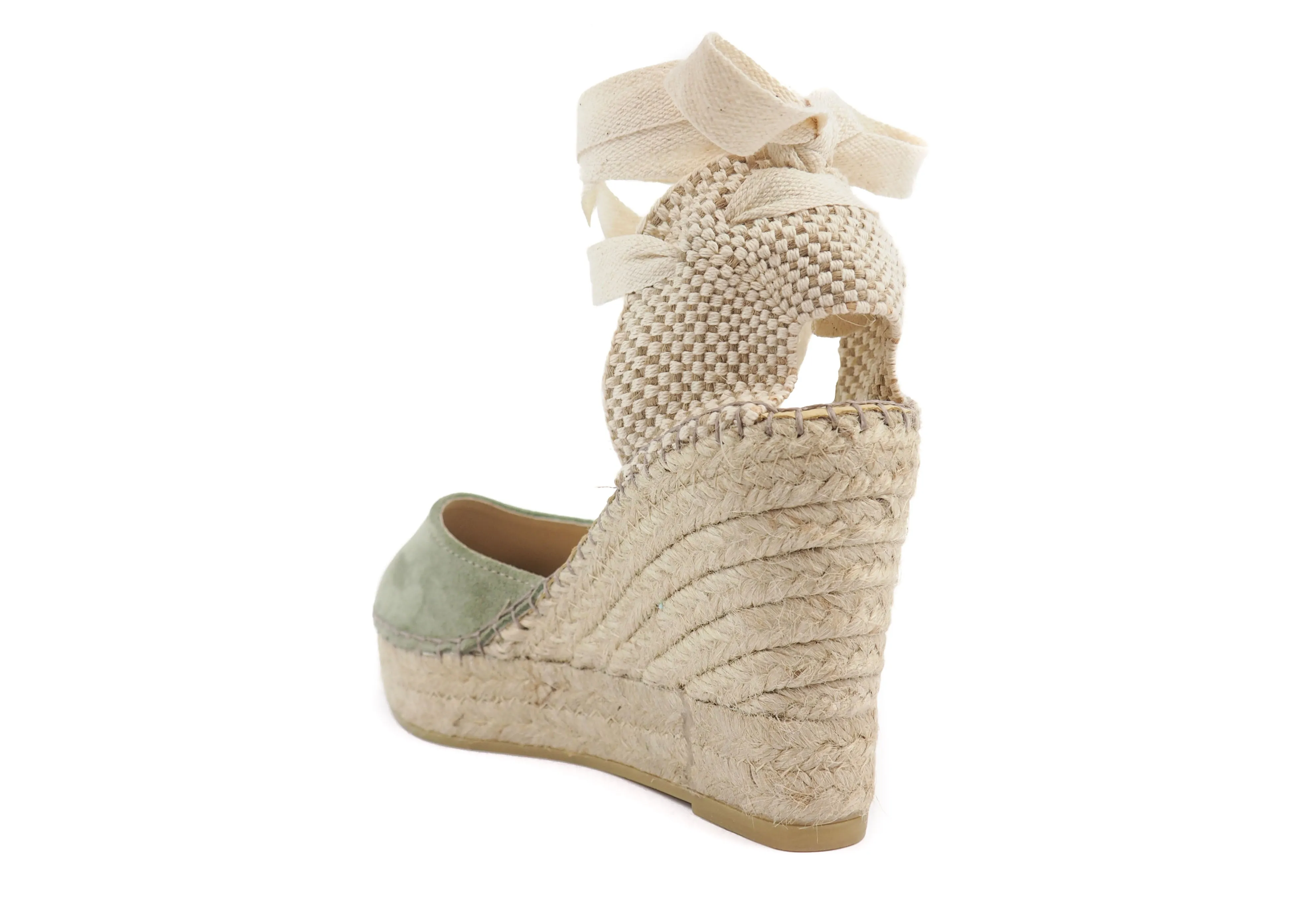 Kaki Valenciana High Wedge