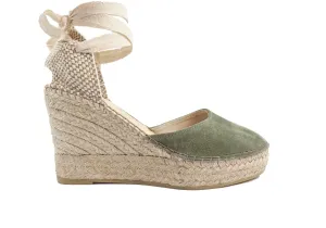 Kaki Valenciana High Wedge