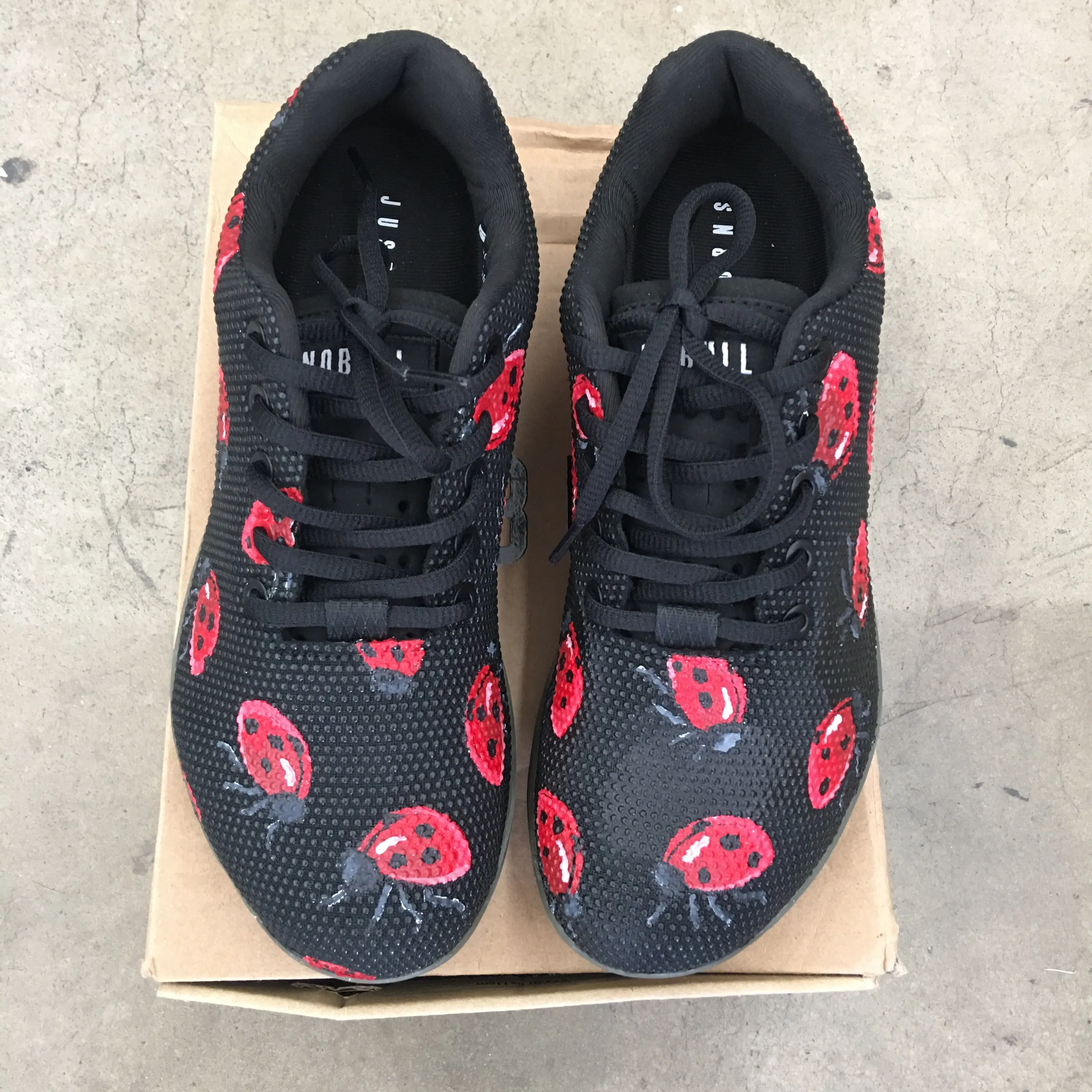 Lady Bug Theme Black Ivy NOBULL Trainers