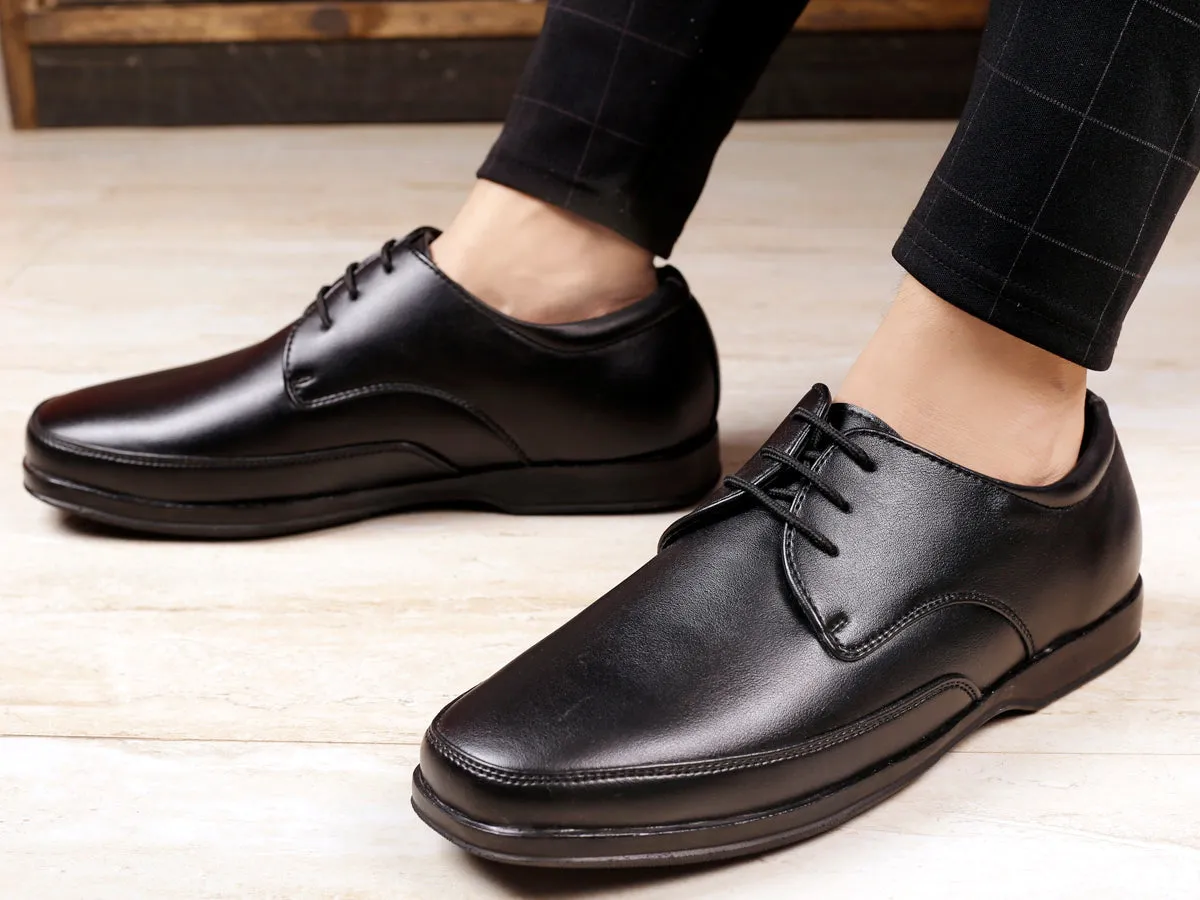 Latest Men's Faux Leather Formal Shoes - LACER