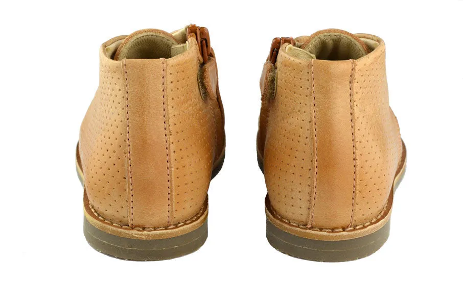 Manuela de Juan Unisex Tan Boot