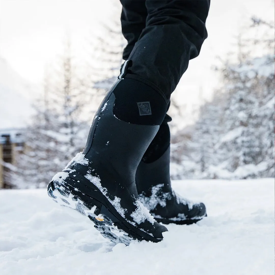 Men's Arctic Ice Vibram AG All Terrain Short Boots - Black by Muckboot