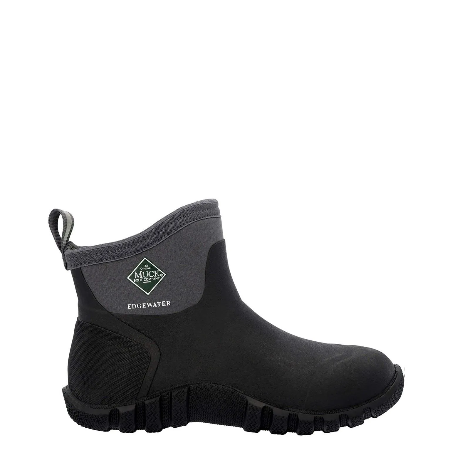 Muck Boots Edgewater Classic 6” Ankle Rubber Black Wellington Boots