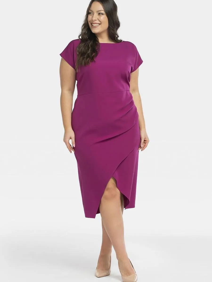 Plus size dress model 196874 Karko