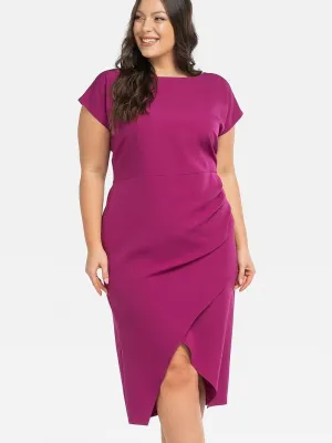 Plus size dress model 196874 Karko