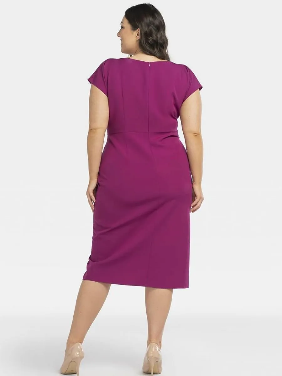 Plus size dress model 196874 Karko