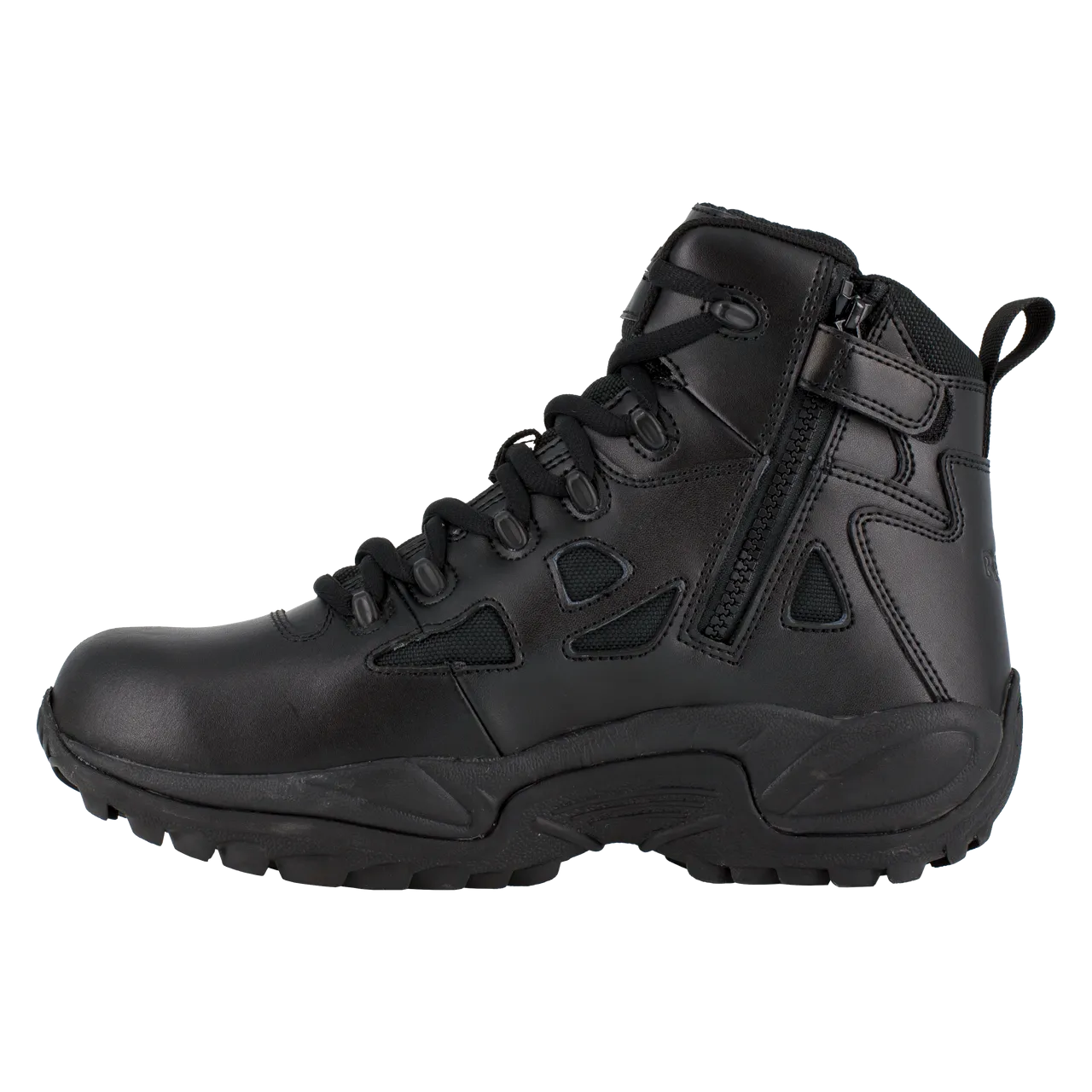 Reebok Rapid Response 6" Stealth Waterproof Boots with Side Zipper - RB8688