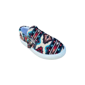 Shea Baby Girl's Aztec Western Sneaker Shoes