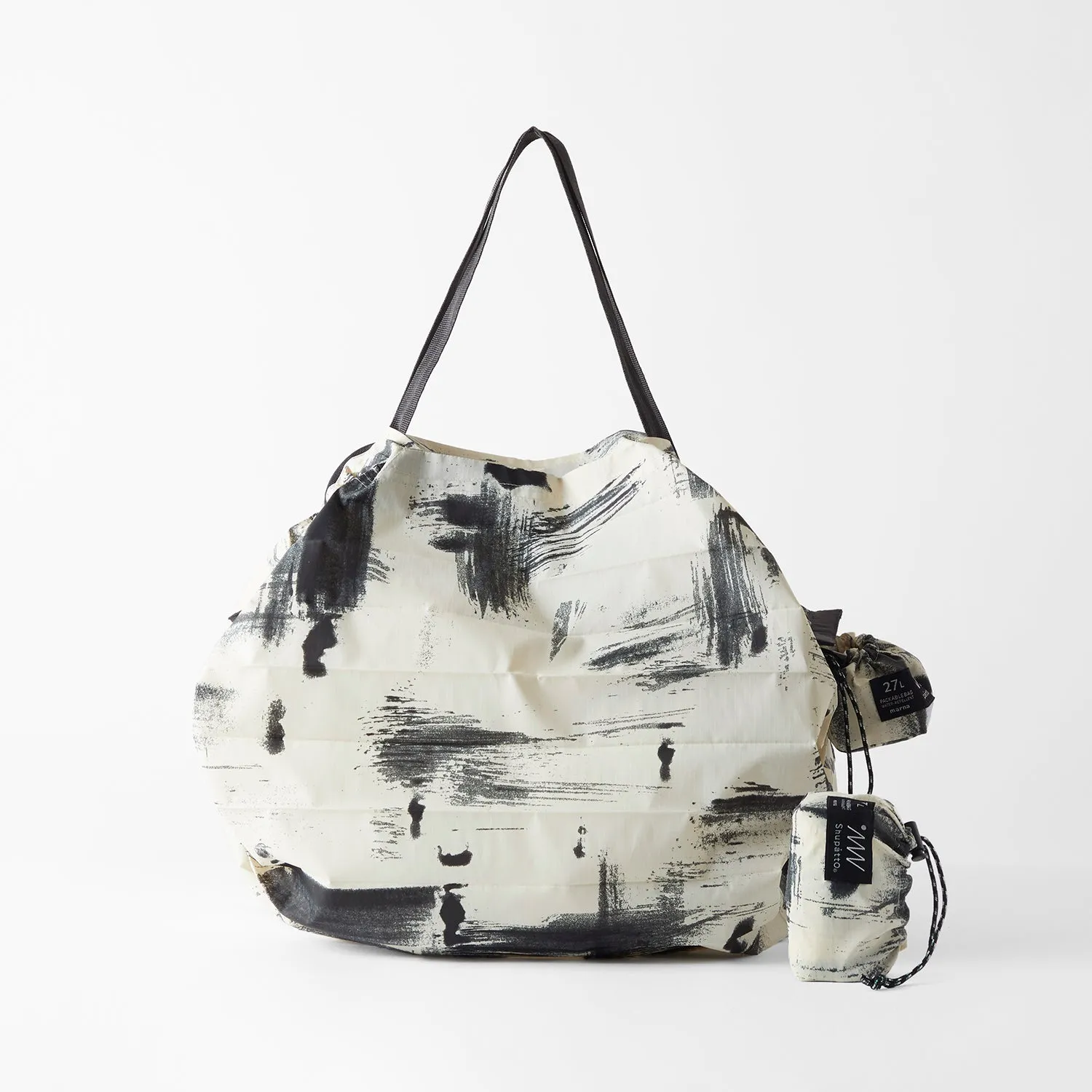 shupatto | packable bag | white birch