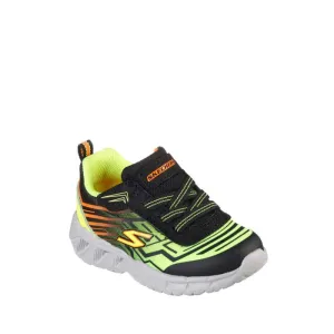 Skechers Light Ups Toddlers Magna Lights Maver Black Lime