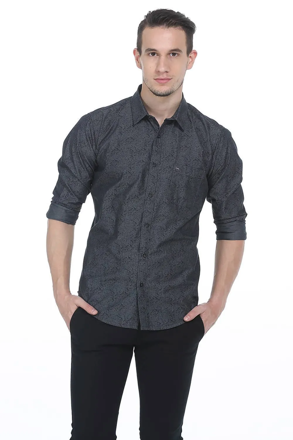 Slim Fit Printed Shirt