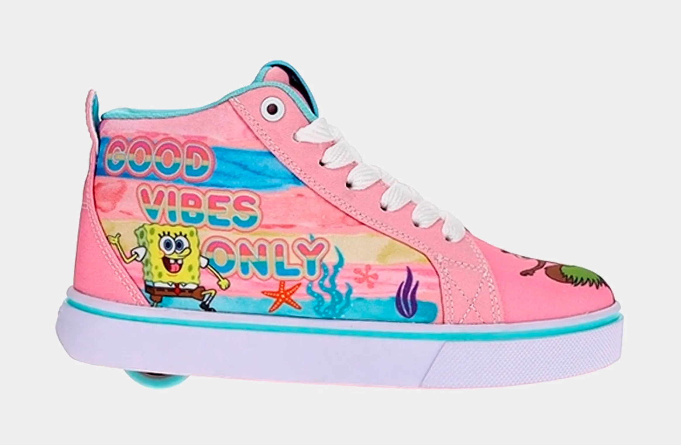 Spongebob Racer Grade School Lifestyle Shoes (Pink)