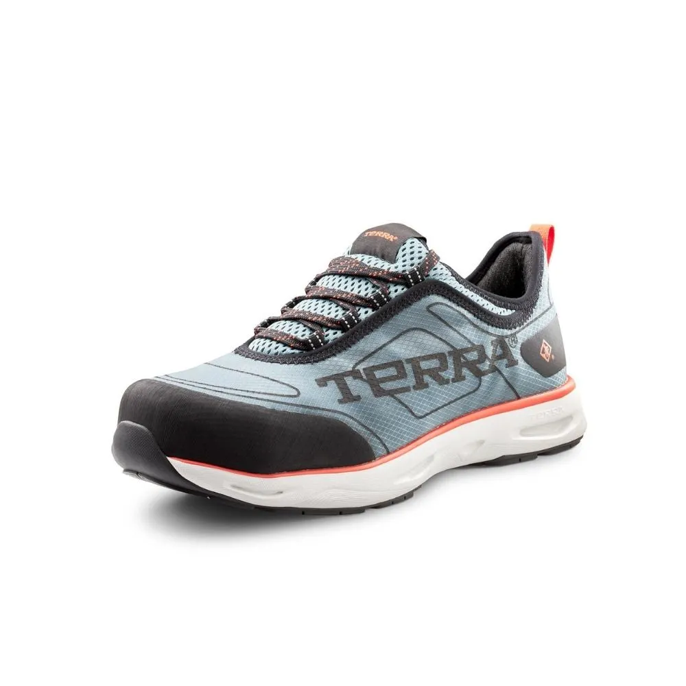 Terra Lites TR0A4NRBFR Unisex Composite Toe Athletic Safety Shoe - Blue/Red