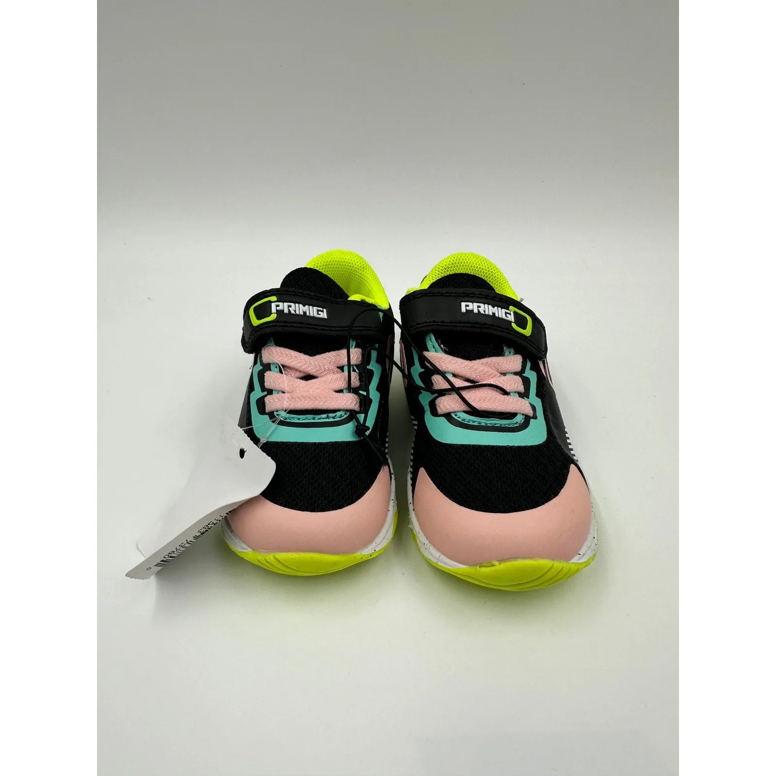 Toddler Size 6, 90s Style Casual Neon Sneakers